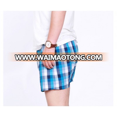 Custom print woven boxes cotton men underwear