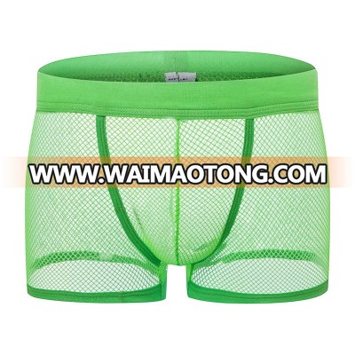 Mesh men boxer shorts Multiple colors boxers for wholesale