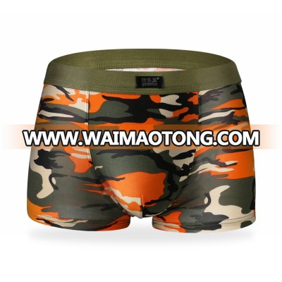 Sexy men boxer briefs Soldier underwear design battle fatigues men pants